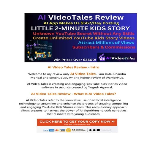 AI Video Tales Review | PDF