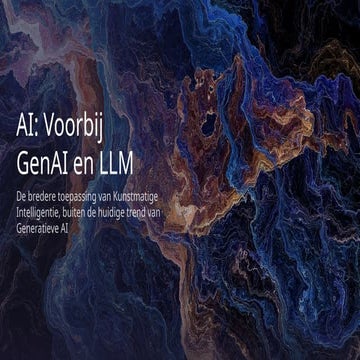 AI: Voorbij GenAI en LLM | Harrie de Groot (harrie.dev)
