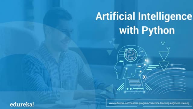 Artificial Intelligence with Python | Edureka