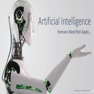Artificial Intelligence: Humans Need Not Apply
