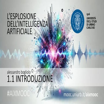 AIXMOOC 1.1 - L'esplosione dell'Intelligenza Artificiale - Introduzione