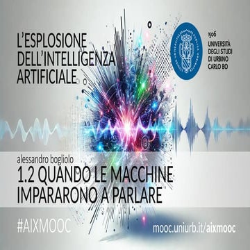 AIXMOOC 1.2 - Quando le macchine impararono a parlare