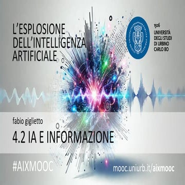 AIXMOOC 4.2 - IA e informazione (Fabio Giglietto)
