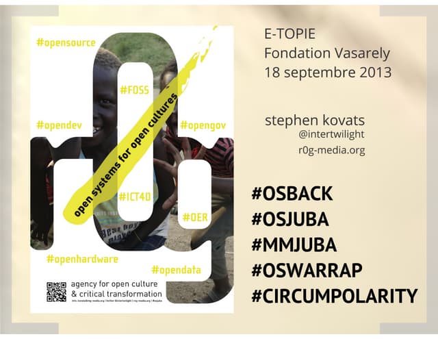 E-Topia '#OSJUBA open urbanism' Tal...