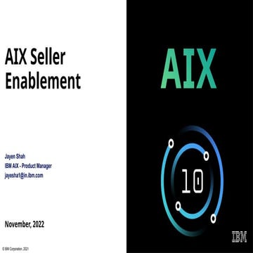 AIX  Seller Presentation - 2022-Nov-29.PPTX