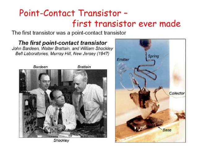  TRANSISTORS