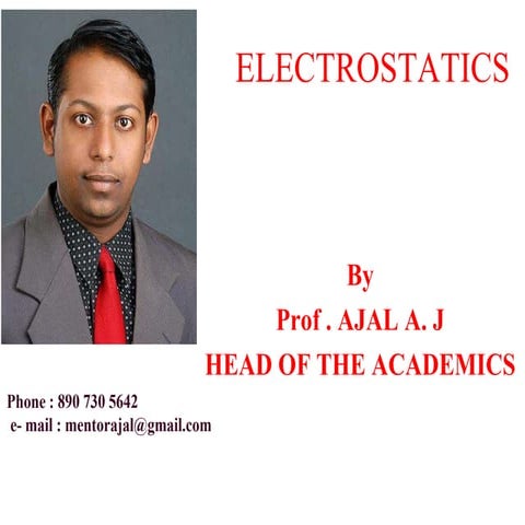 Ajal electrostatics slides