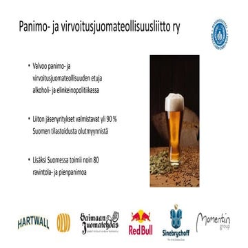 Ajankohtaiset panimoasiat 01/2018