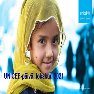 UNICEF-päivä vapaaehtoisille 2021 Ajankohtaista Marja-Riitta Ketola