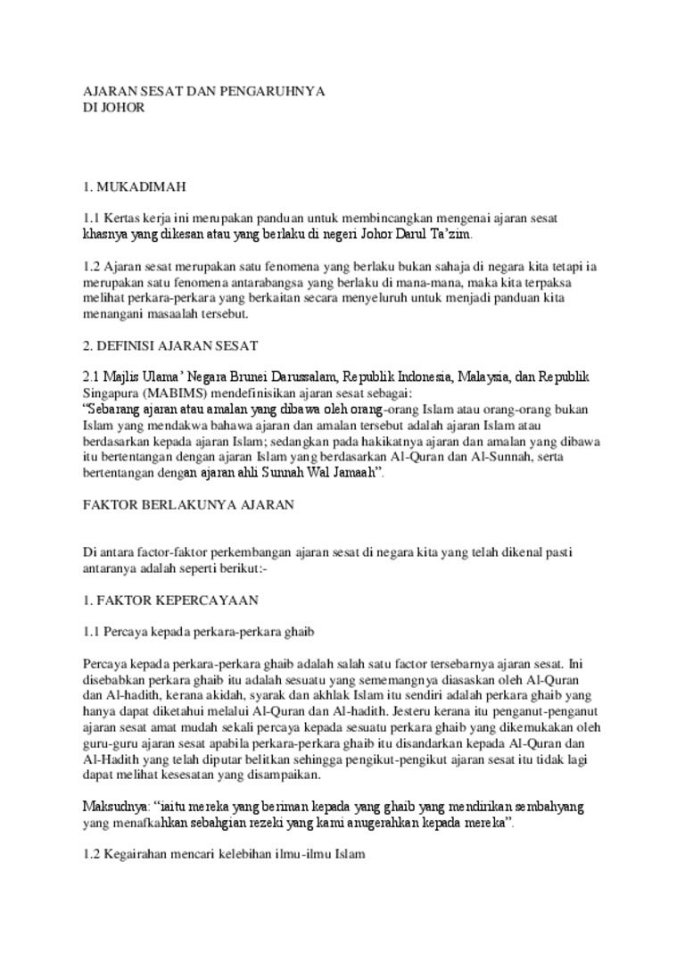 Ajaran Sesat Pdf