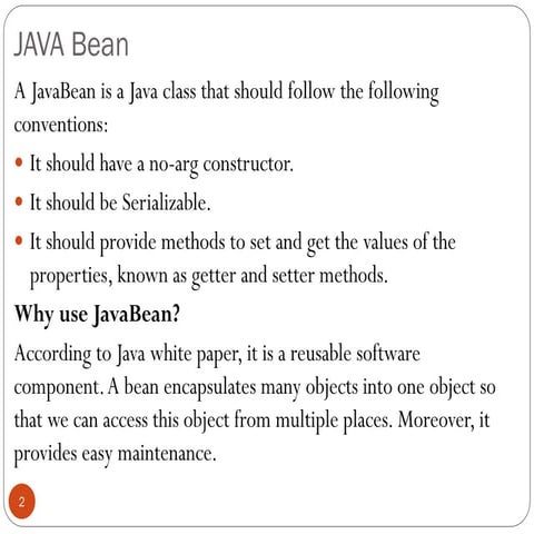 Session 4 - Understanding JAVA Beans.pptx