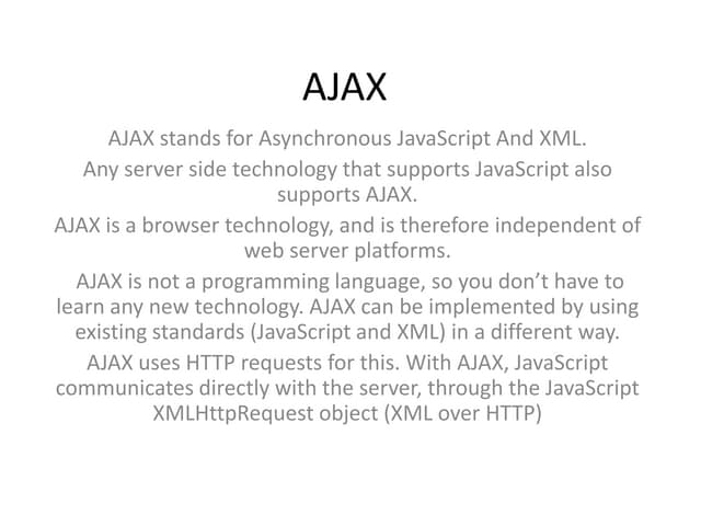 Ajax
