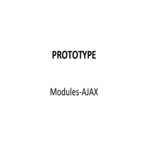 Ajax presentation | ODP