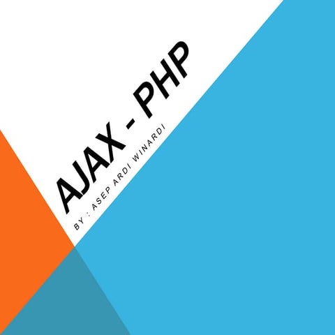 Ajax - PHP | PPT