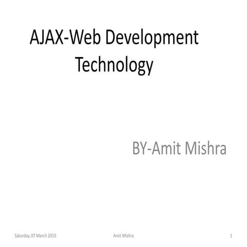Ajax | PPT