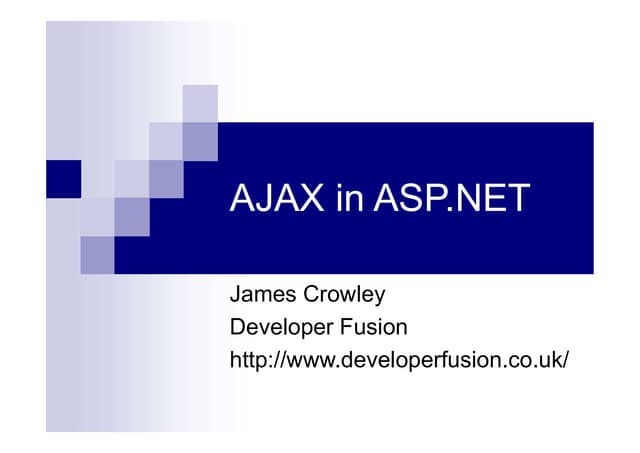 AJAX in ASP.NET