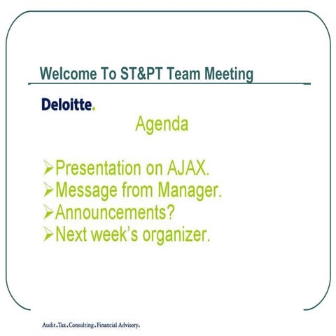 Ajax Testing Approach