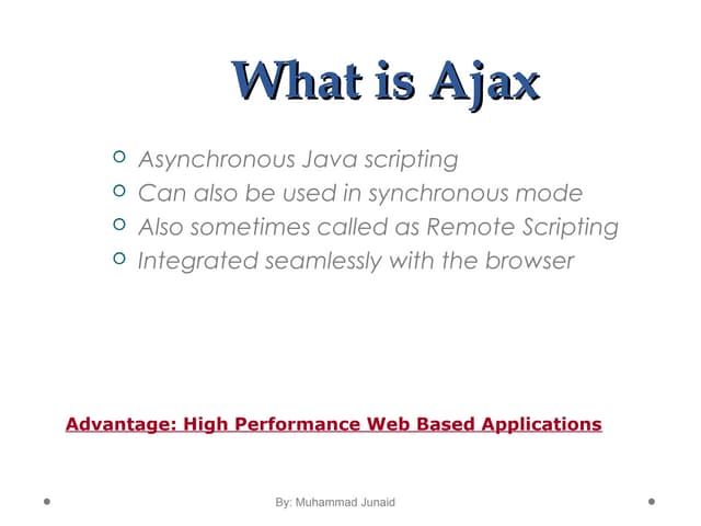 Inner core of Ajax 