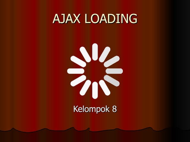 Ajax loading