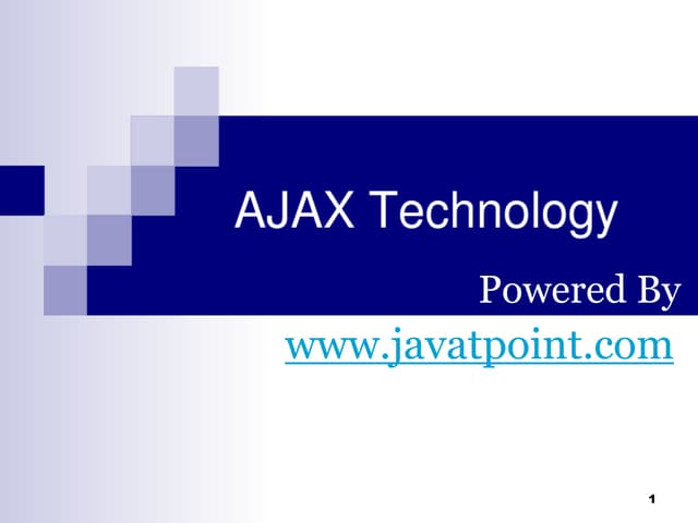 What is Ajax technology?
