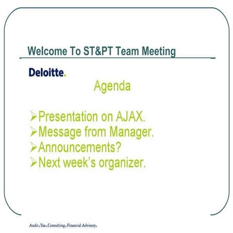 Ajax Testing Approach