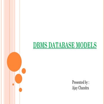 DataBasa Management Data models explained with diagram
