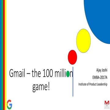 Strategy for Gmail to achieve 10% growth in user base