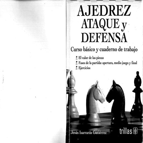ajedrez ATAQUE Y DEFENSA PARA PRINCIPIANTES.pdf