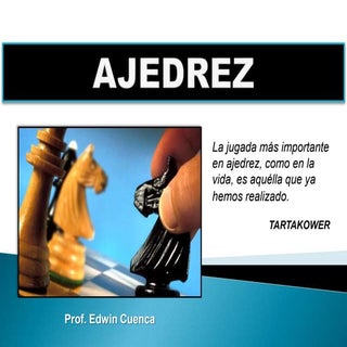 Ajedrez [iniciación]