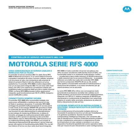 Rfs4000 datasheet