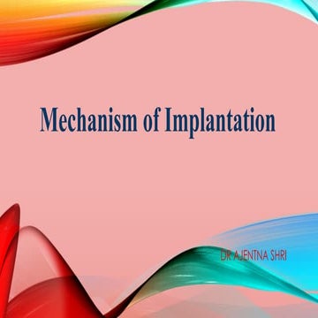 Implantation | PPT