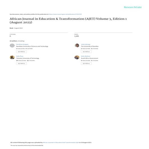 The Role of Technology in Shaping Modern Education | PDF