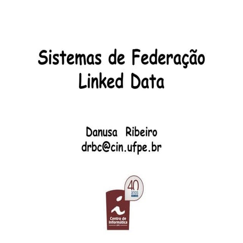 Sistemas de federação linked data