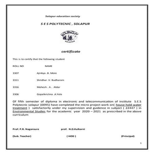 Ajinkya more environtment;e