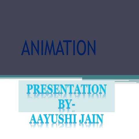 Animation software