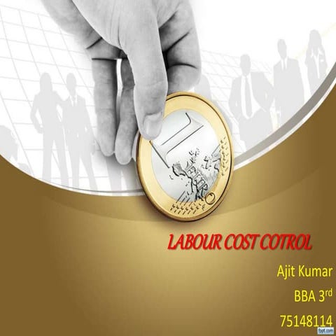labour cost control