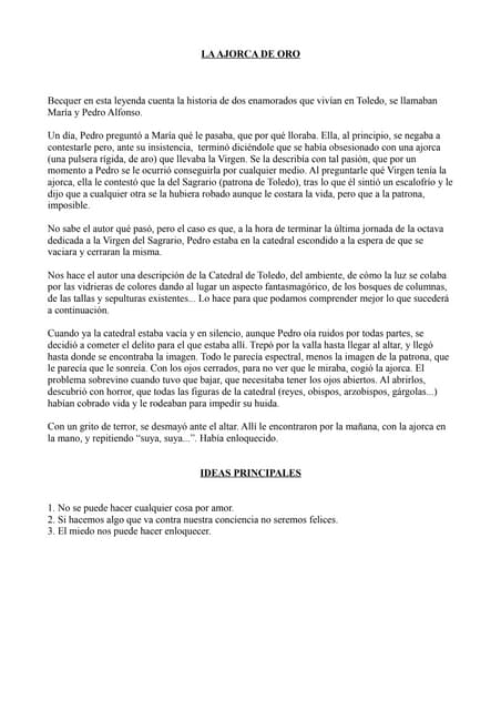 Ajorca de oro