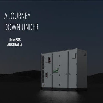 Jinko ESS Australia: Leading the Clean Energy Storage Revolution with ...