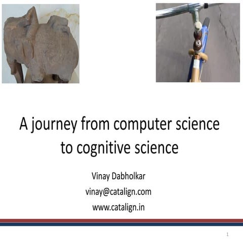 A journey from Computer Science to Cognitive Science