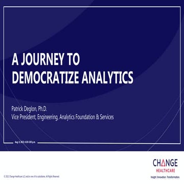 A Journey towards Self-Service Analytics