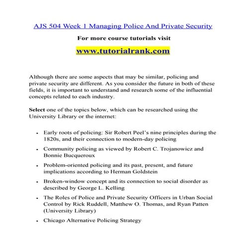 Unit 5 Assignment 2 Research and Analysis Paper .docx