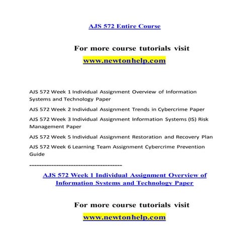 Ajs 572 Extraordinary Success/newtonhelp.com  