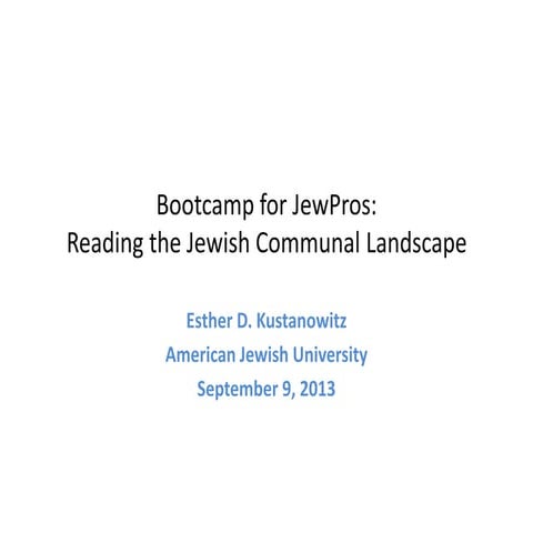 AJU New Student Orientation - Sept 9, 2013