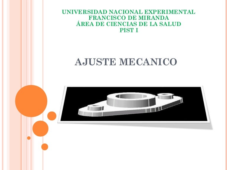 Ajuste mecanico