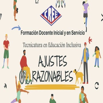 Ajustes Razonables, Educación Inclusiva. | PPTX