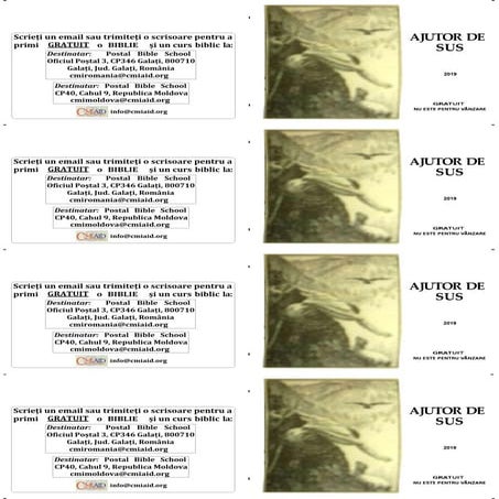 Ajutor de sus [Pentru xeroxat A4] Capsati si taiati la semnele de pe coperta