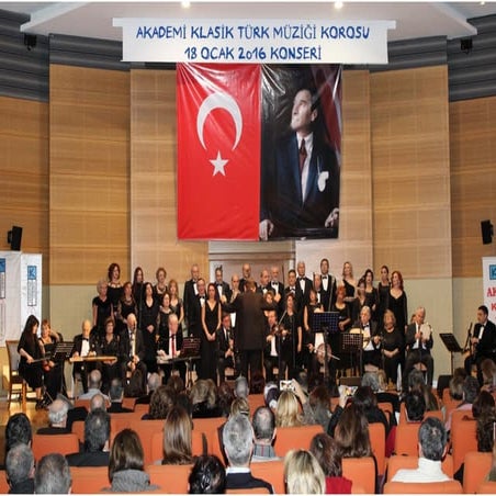 Akademi Klasik Türk Müziği Korosu 2016 Ocak 18 Konseri resimleri