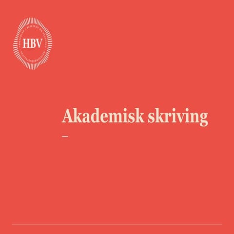 Akademsik skriving master 2015