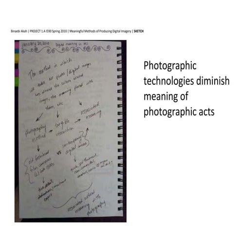 Photographic technologies diminish meaning of photographic acts