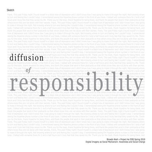 Diffusion of Responsibility